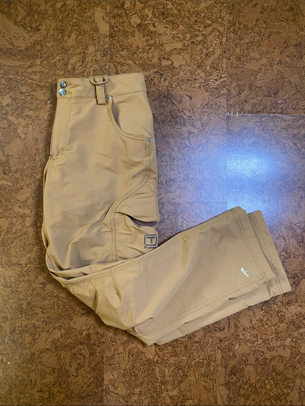 Men's Tan Truewerk T2 Work Pants - Durable Utility Trousers